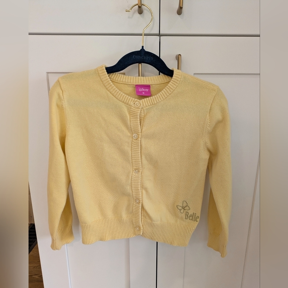 Disney Belle Yellow Cardigan